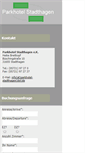 Mobile Screenshot of parkhotel-stadthagen.de